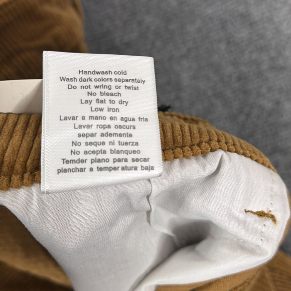 Judy Blue Corduroy Pants Womens 18W Camel Brown Cordelia Bootcut Mid Rise NEW - Picture 10 of 12